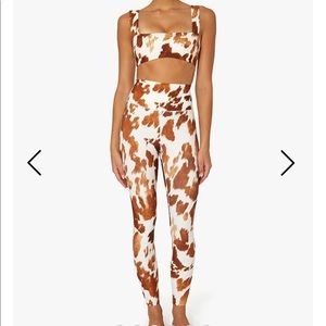 WE WORE WHAT cow hide set